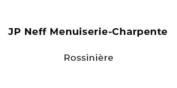 JP Neff Menuiserie-Charpente